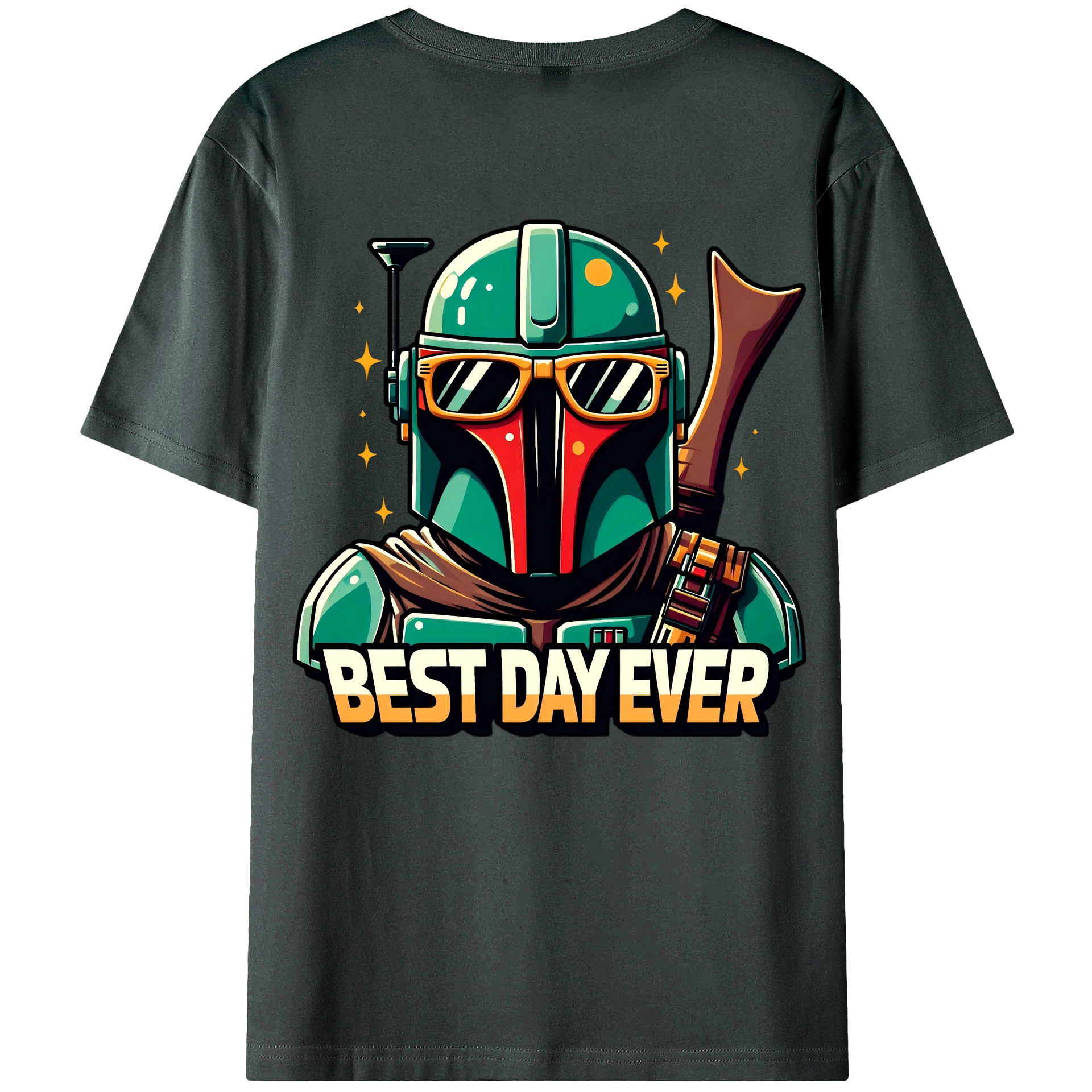 （画像用） スター・ウォーズ Star Wars 綿100％ メンズ半袖Tシャツ（バックプリント） 通気性